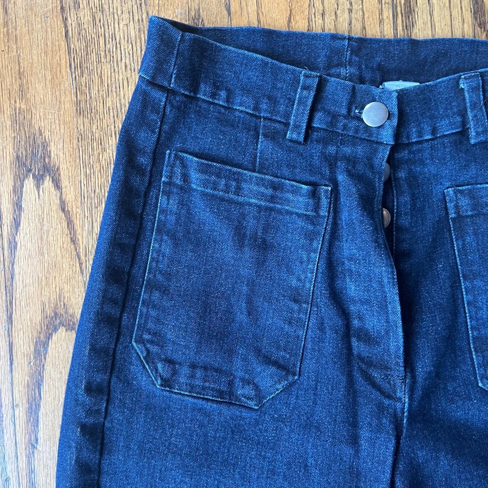 Loup Dark Indigo High Waisted Jeans